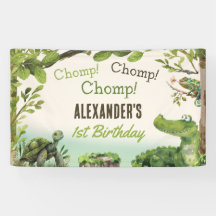 スワンプ爬虫類第1誕生日パーティー