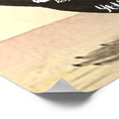 スワンベビーガール子供部屋 ポスター (角)