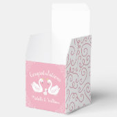 スワンベビーシャワーヴィンテージ フェイバーボックス (オープン)