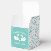 スワンベビーシャワーヴィンテージ フェイバーボックス (オープン)