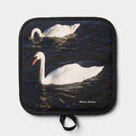 スワンポットホルダーのミュート 鍋敷き