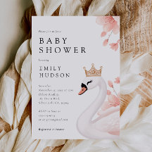 スワンリトルプリンセスベビーシャワー