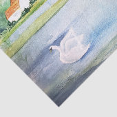 スワンレイクウォーターカラーティッシュペーパー 薄葉紙 (詳細)