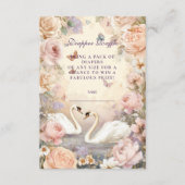 スワンレイクガーデンおむつラッフル エンクロージャーカード (正面)