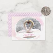 スワンレイクサンキューカード ノートカード (正面/裏面インサイチュ)