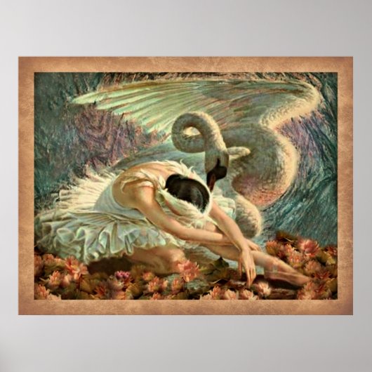 スワンレイクバレエ ポスター (正面)