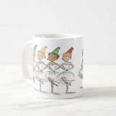 スワンレイクパーティー コーヒーマグカップ (正面左)