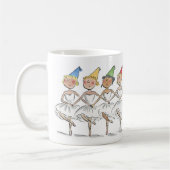 スワンレイクパーティー コーヒーマグカップ (左)