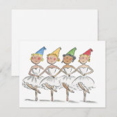 スワンレイクパーティー 招待状 (正面/裏面)