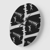 スワンレイク ラージ壁時計 (傾斜)