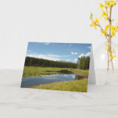 スワンレイクIアットグランドテトン国立公園 カード (黄色い花)