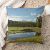 スワンレイクIアットグランドテトン国立公園 クッション (ブランケット)
