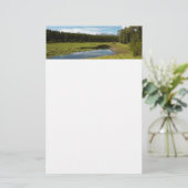 スワンレイクIアットグランドテトン国立公園 便箋 (スタンド正面)