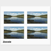 スワンレイクIIアットグランドテトン国立公園 長方形シール (シート)