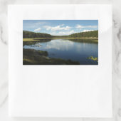 スワンレイクIIアットグランドテトン国立公園 長方形シール (バッグ)