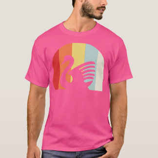 スワンレトロ4 Tシャツ