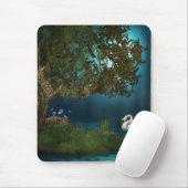 スワン湖 マウスパッド (マウス)