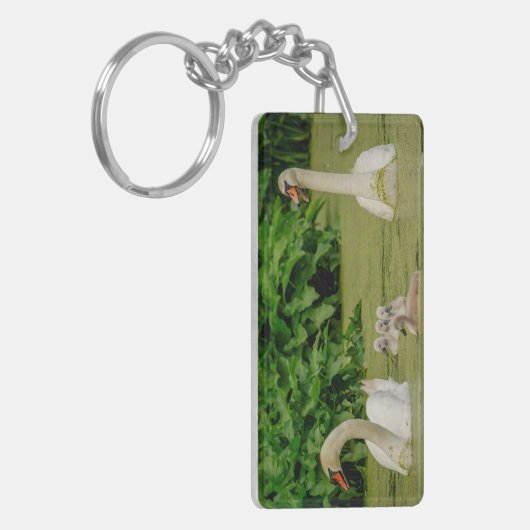 スワン科 キーホルダー (正面左)