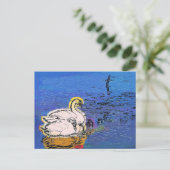 スワン科 ポストカード (スタンド正面)