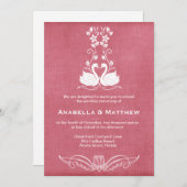 スワン結婚ズ 招待状 (正面/裏面)