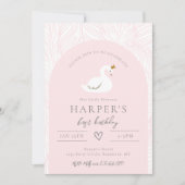 スワン誕生日招待状 | Swan招待状 招待状 (正面)