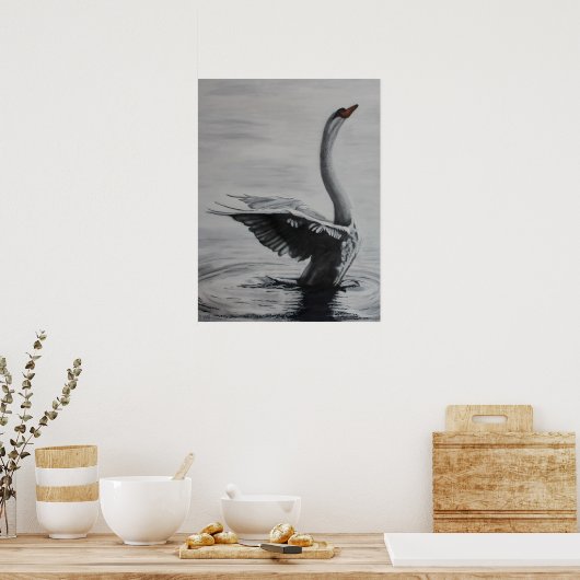 スワン離れ側 ポスター (キッチン)