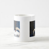 スワン食べ物を与えズの コーヒーマグカップ (中央)