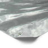 スワン食べ物を与えズの。ロースパークレイク,カーディフ,ウェールズ ポスター (角)