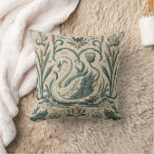 スワン2 クッション (ブランケット)