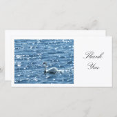 スワン – ありがとう サンキューカード (正面/裏面)