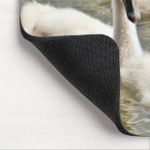 スワン・シグネッツ泳ぎ マウスパッド (コーナー)