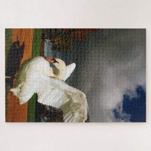 スワン ジグソーパズル (横)