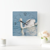 スワン スクエア壁時計 (ホーム)