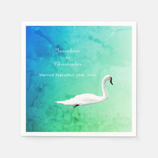 スワン スタンダードカクテルナプキン (正面)