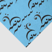 スワン、スワン湖、音楽シンボル、音楽先生 薄葉紙 (詳細)