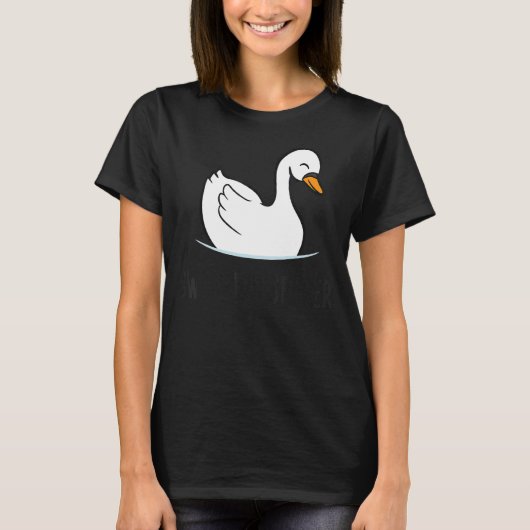 スワン・スワン・ウィスペラー Tシャツ (正面)
