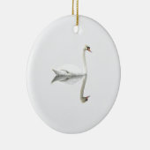 スワン セラミックオーナメント (右)