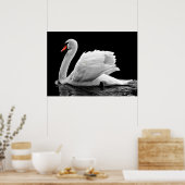 スワン ポスター (キッチン)