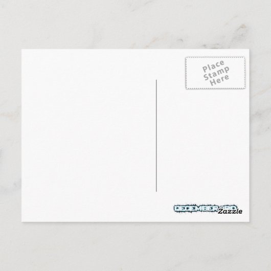 スワン ポストカード (裏面)