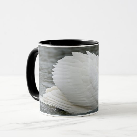 スワン マグカップ (正面左)