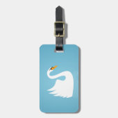 スワン ラゲッジタグ (正面縦)