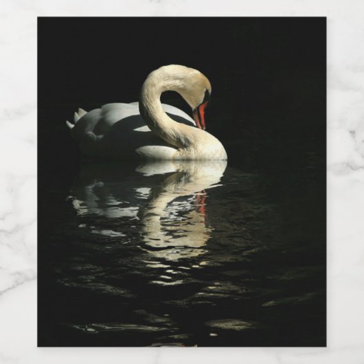 スワン ワインラベル (シングルラベル)