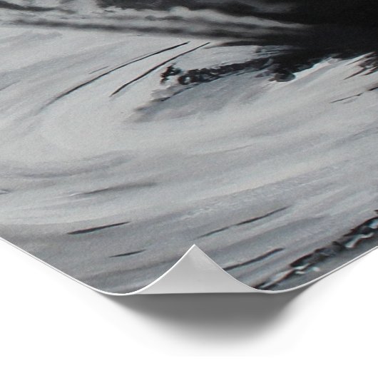 スワン（右側） ポスター (角)