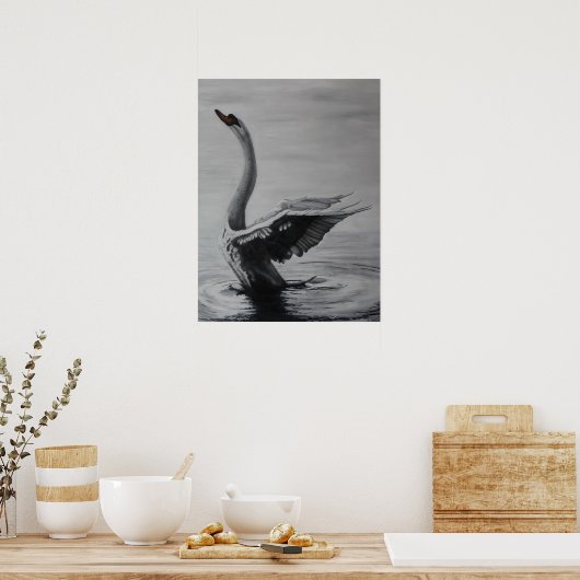 スワン(右側) ポスター (キッチン)