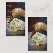 スワン 名刺 (正面/裏面)