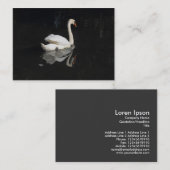 スワン 名刺 (正面/裏面)