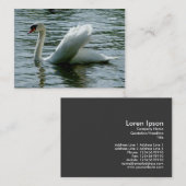 スワン 名刺 (正面/裏面)