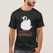 スワン Tシャツ (正面)