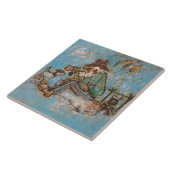 スワーグマンと彼の犬 タイル (側面)