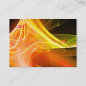 スワージェムモノグラム鮮やかブラックイエロー 名刺 (裏面)